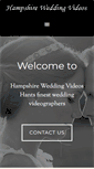 Mobile Screenshot of hampshireweddingvideos.com